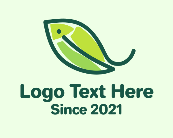 Fish Aquarium logo example 4