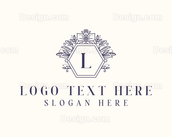 Garden Event Wedding Logo