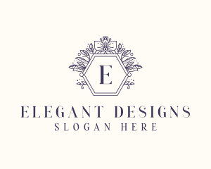 Garden Event Wedding logo design