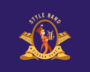 Xylophone Marching Band logo design