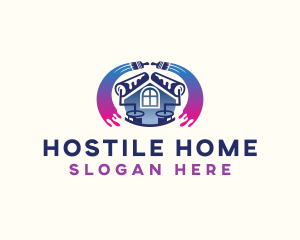 Home Painter Handyman logo design