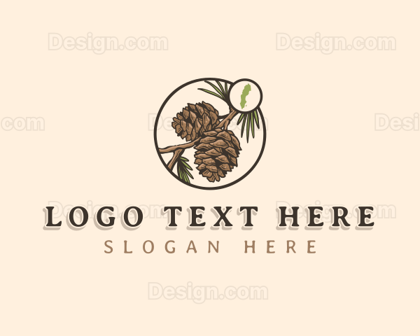 Sweden Pine Cone Logo