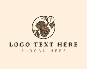 Sweden Pine Cone logo