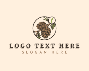 Sweden Pine Cone Logo