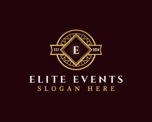 Luxury Event Agency logo design