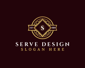 Luxury Event Agency logo design