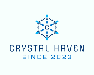 Jewelry Crystal Gem logo design