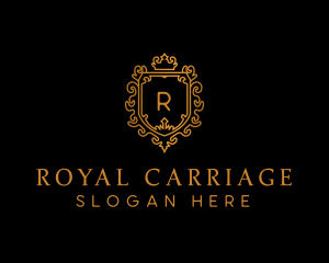 Elegant Royal Shield logo design