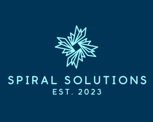 Modern Spiral Company logo design