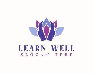 Lotus Face Wellness logo design