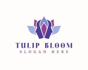 Lotus Face Wellness logo design