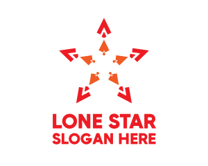 Red Star Arrows logo design