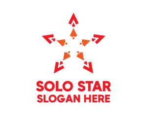 Red Star Arrows logo design