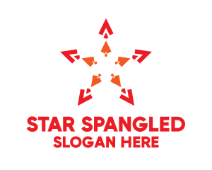 Red Star Arrows logo design