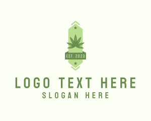 Organic Cannabis Weed logo