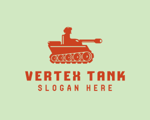 Military Army Tank  logo