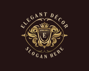 Elegant Royal Crest logo design