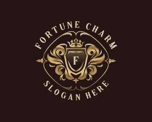 Elegant Royal Crest logo design