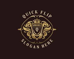 Elegant Royal Crest logo design