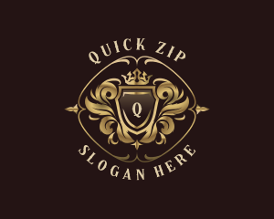 Elegant Royal Crest logo design