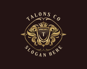 Elegant Royal Crest logo design