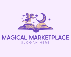 Fantasy Book Literature logo
