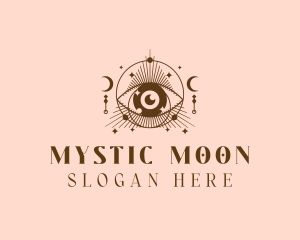 Moon Eye Boho logo design