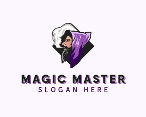 Smoking Wizard Vape logo design