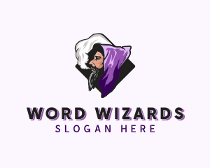 Smoking Wizard Vape logo design