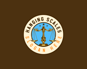 Law Justice Scales  logo