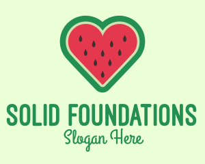 Watermelon Fruit Love logo