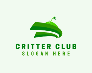 Green Golf Course logo design