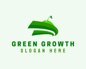 Green Golf Course logo design