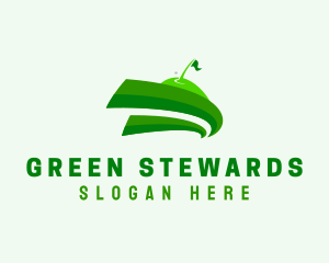 Green Golf Course logo design