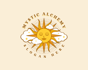 Mystical Summer Sun logo design