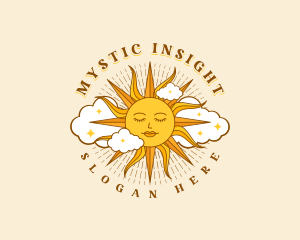 Mystical Summer Sun logo design