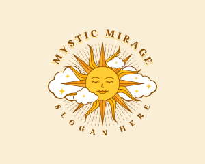 Mystical Summer Sun logo design