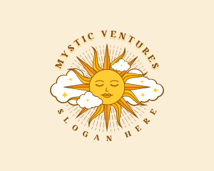 Mystical Summer Sun logo design