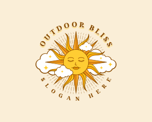 Mystical Summer Sun logo design