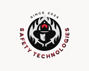 Fireman Fire Safety logo