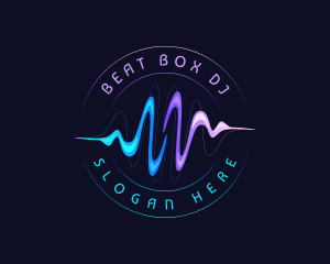 Music Sound Sonic Wave logo design