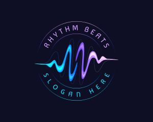 Music Sound Sonic Wave logo design