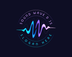 Music Sound Sonic Wave logo design