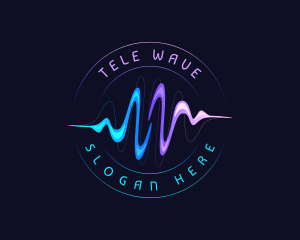 Music Sound Sonic Wave logo design