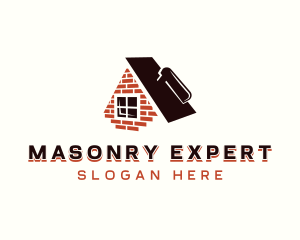 Brick Trowel Masonry logo design