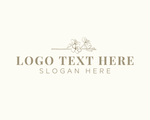 Natural Aesthetic Floral logo