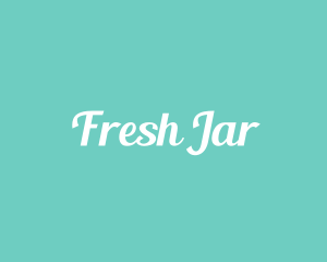 Aqua Fresh Text logo design