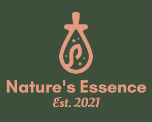 Natural Beauty Oil  logo design