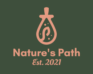 Natural Beauty Oil  logo design