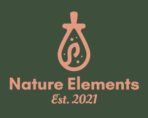 Natural Beauty Oil  logo design